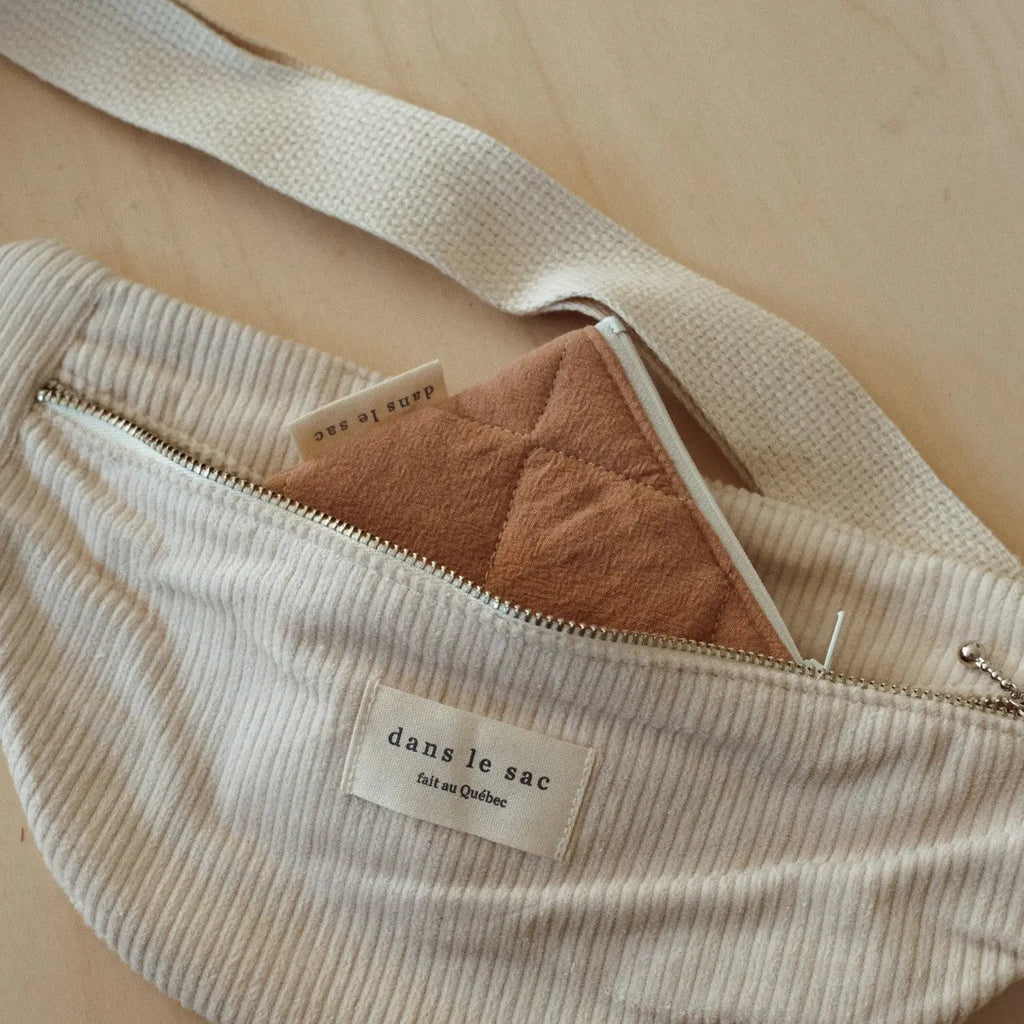 Quilted cotton change purse