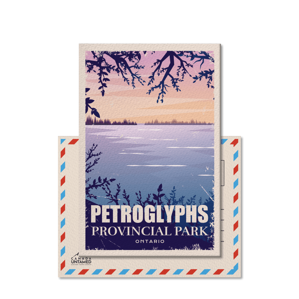 Petroglyphs Ontario Provincial Park Postcard, Canada Parks