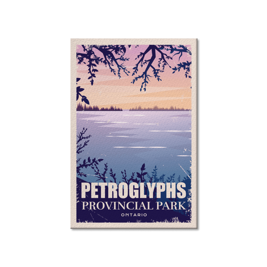 Petroglyphs Ontario Provincial Park Postcard, Canada Parks