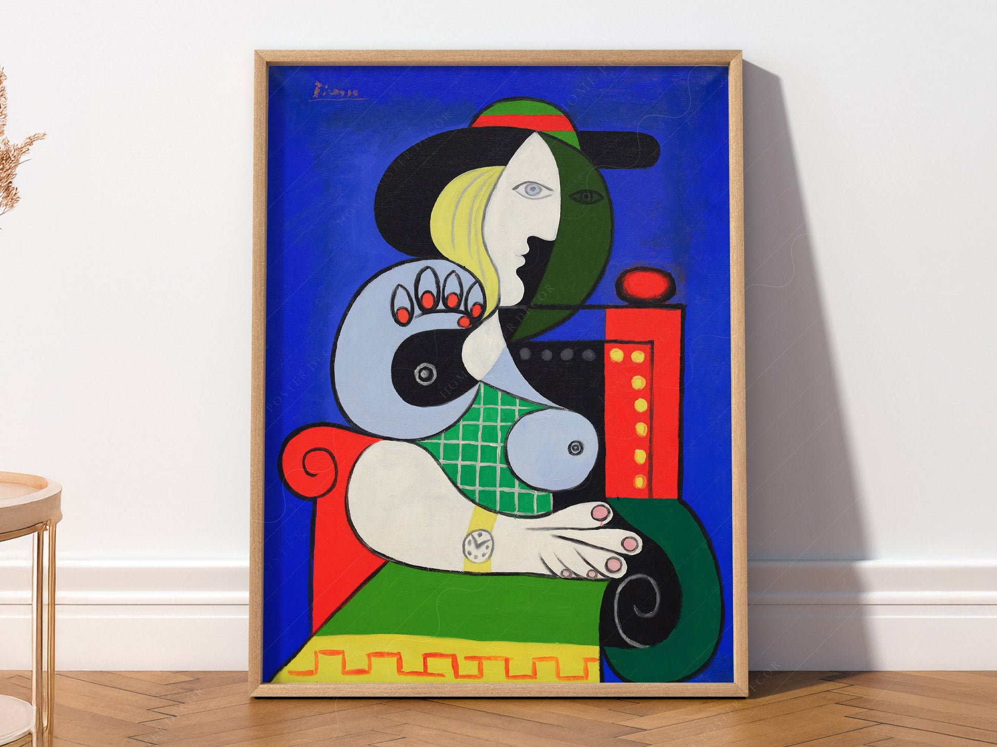 Pablo Picasso Woman with a Watch Art Print – Cubist Wall Art Poster