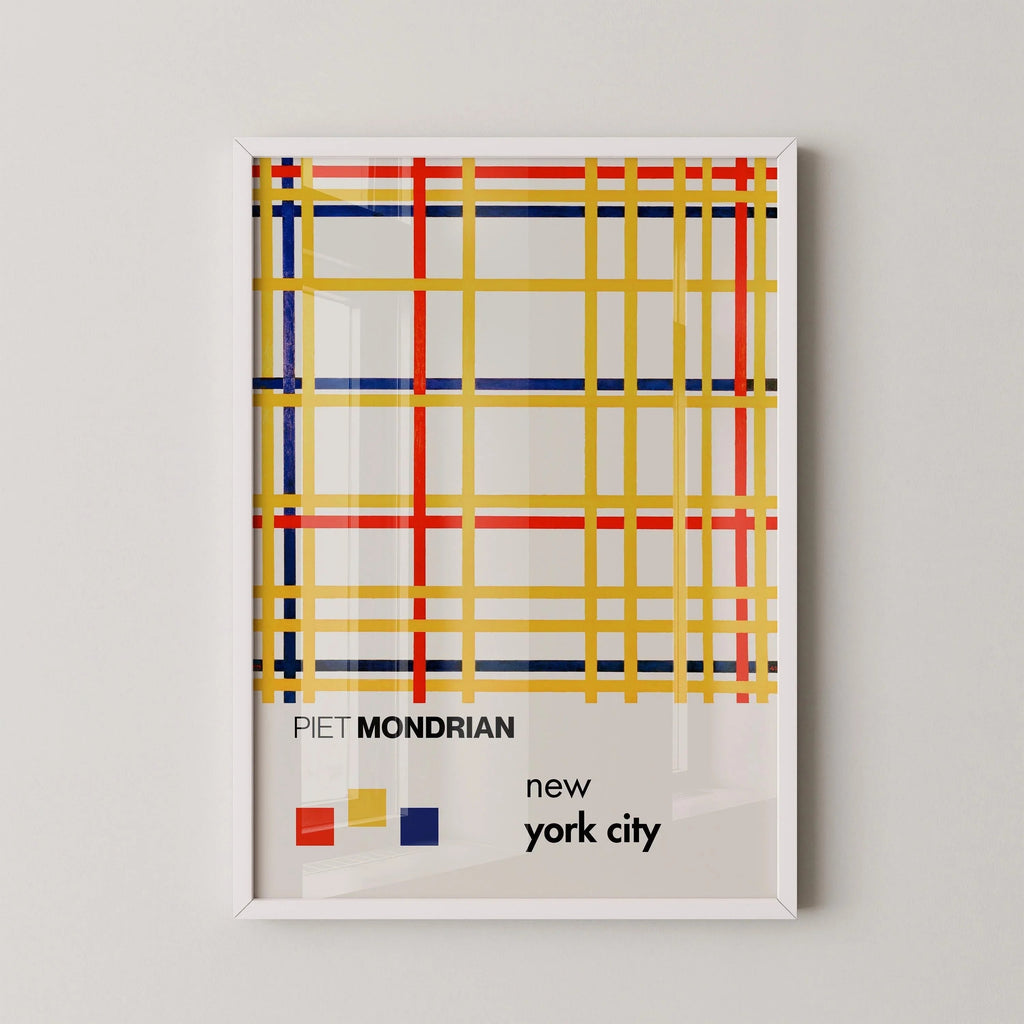 Estampe de Piet Mondrian à New York : Giclée moderne du milieu du XXe siècle