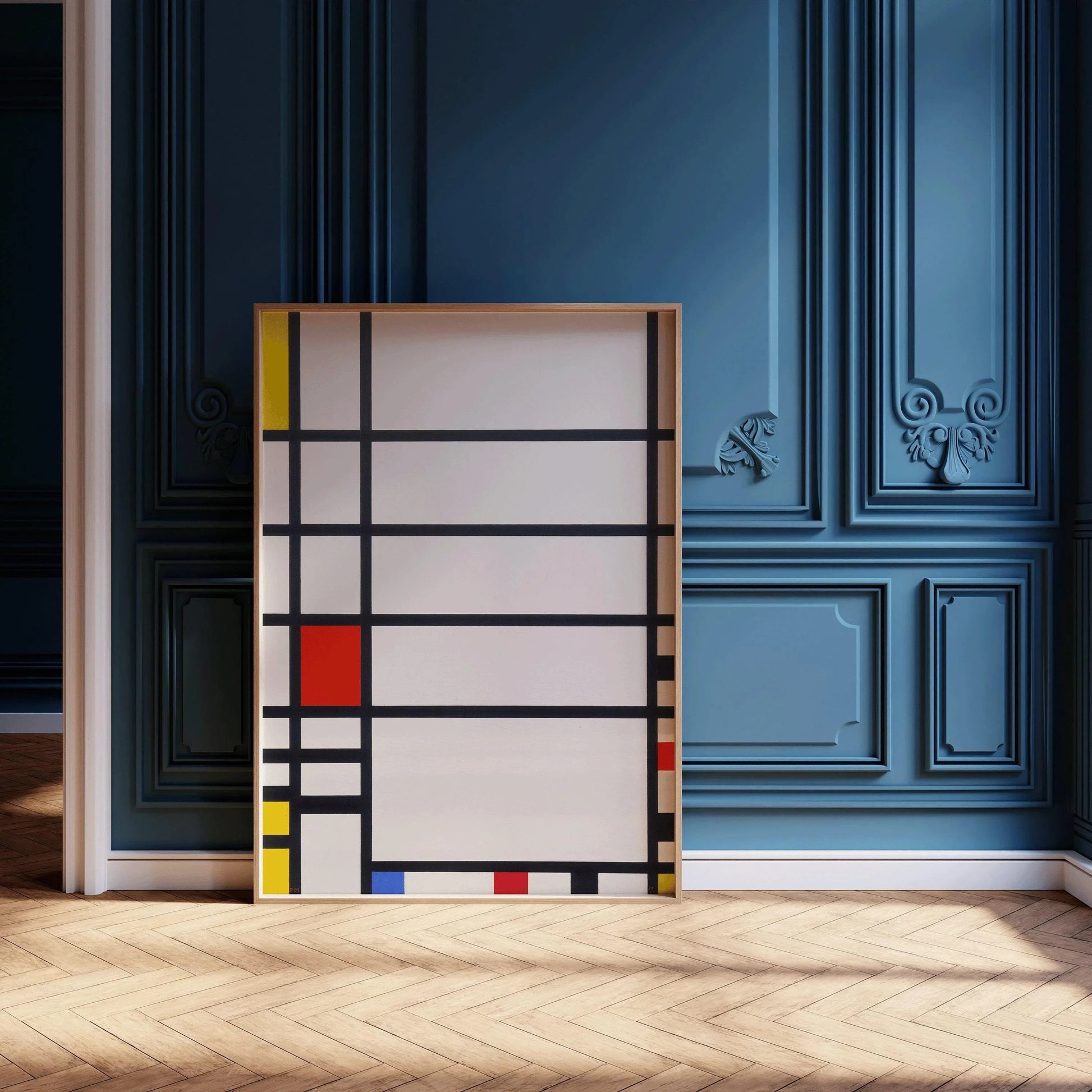 Piet Mondrian - Reproduction giclée de Trafalgar Square : Art moderne du milieu du XXe siècle