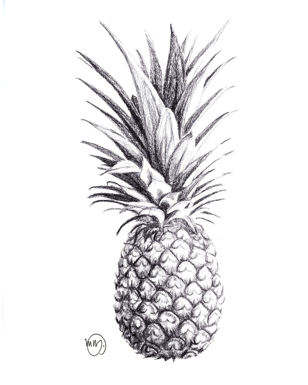 Pineapple Greeting Card