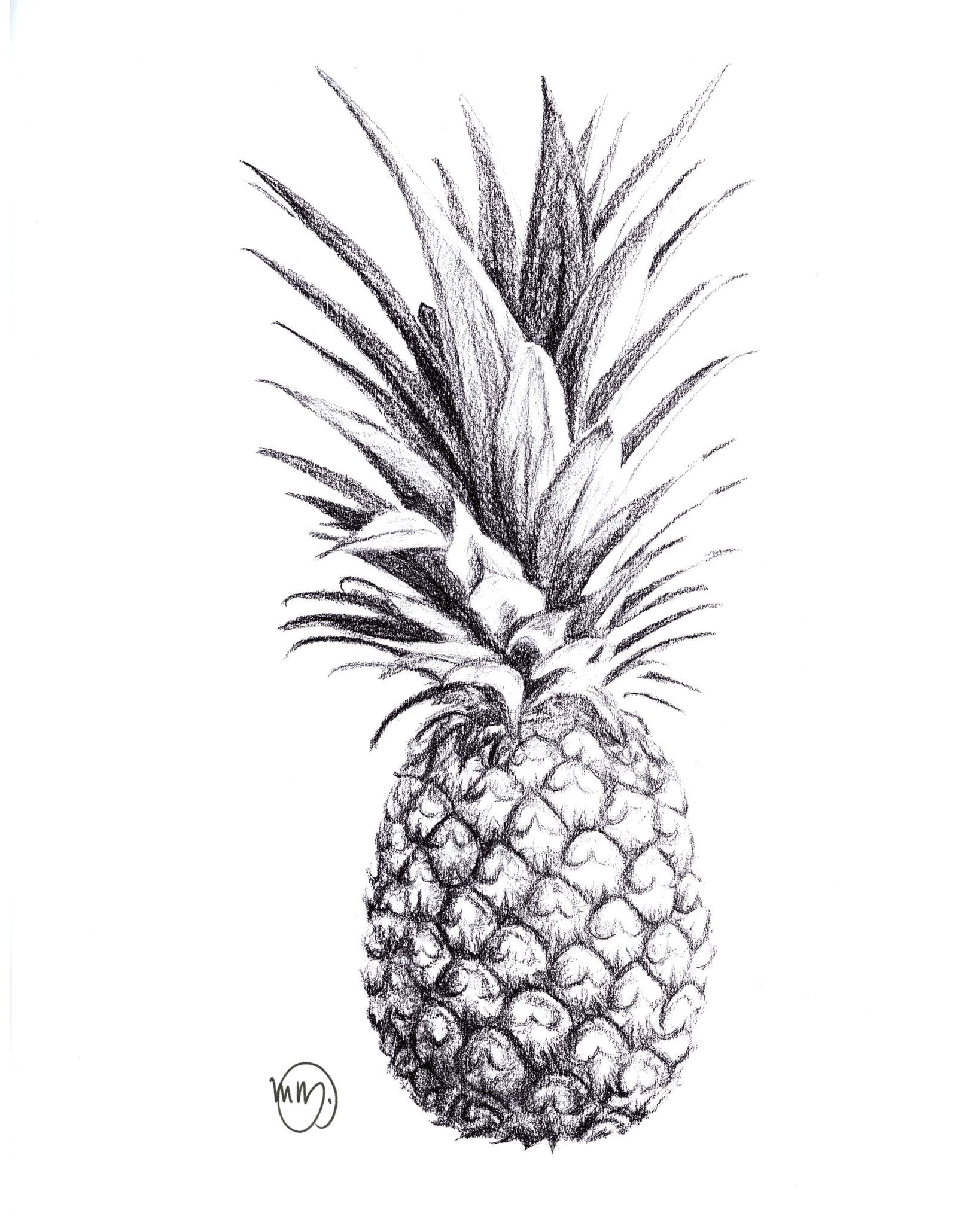 Pineapple Greeting Card