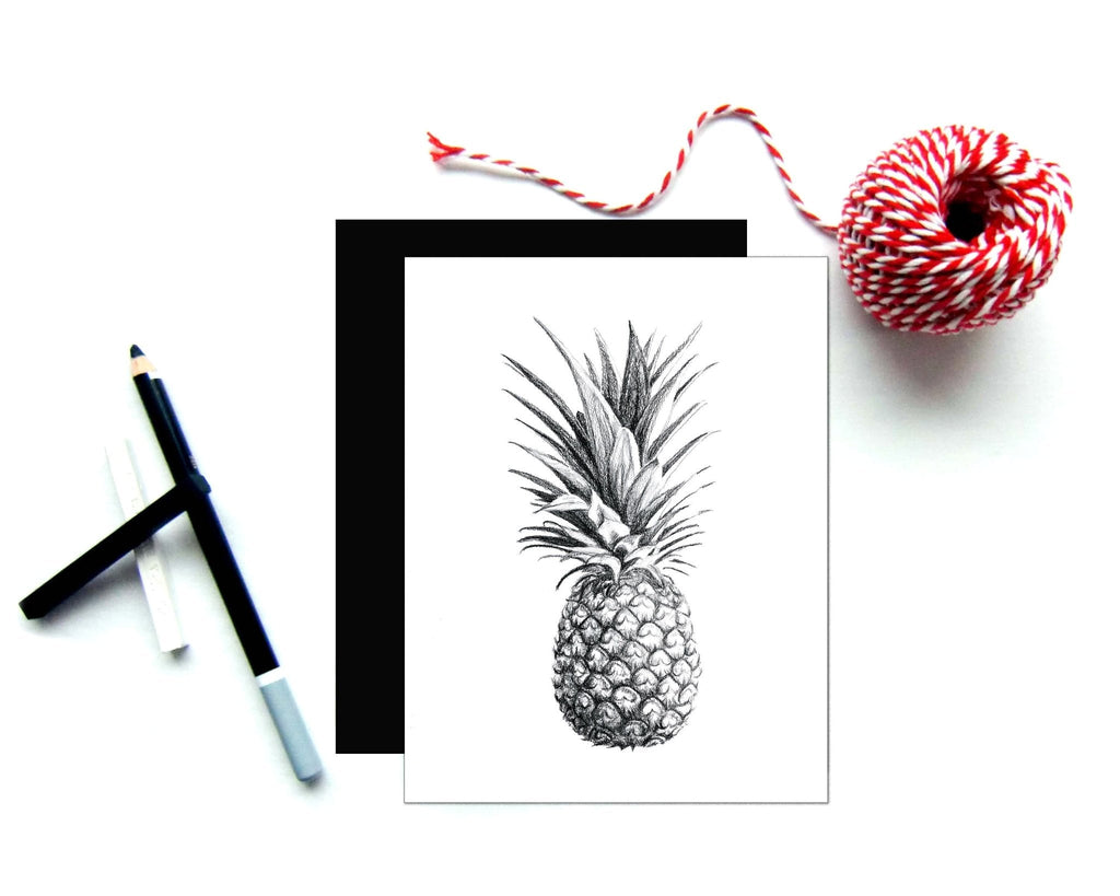 Pineapple Greeting Card