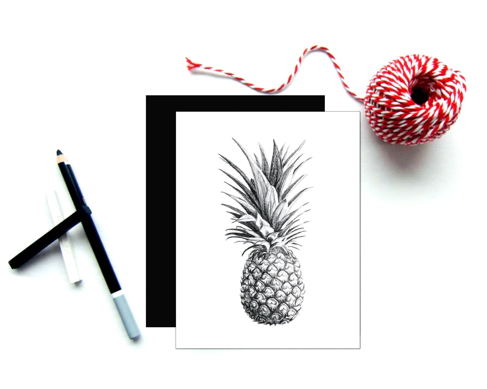 Pineapple Greeting Card