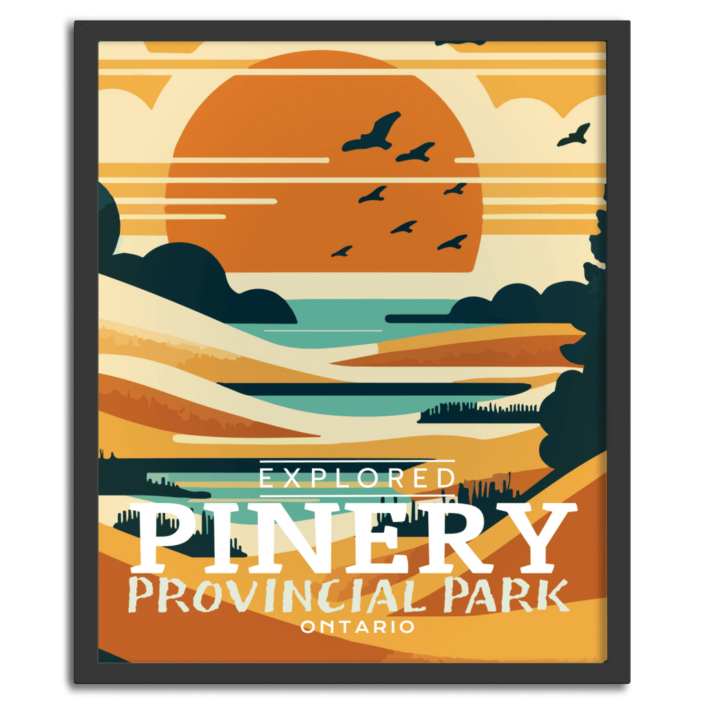 Pinery Ontario Provincial Park 'Explored' Poster