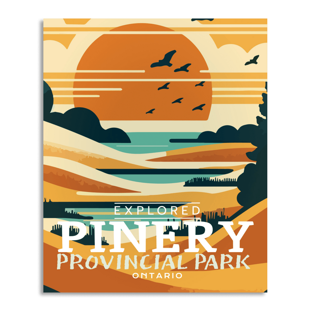 Pinery Ontario Provincial Park 'Explored' Poster