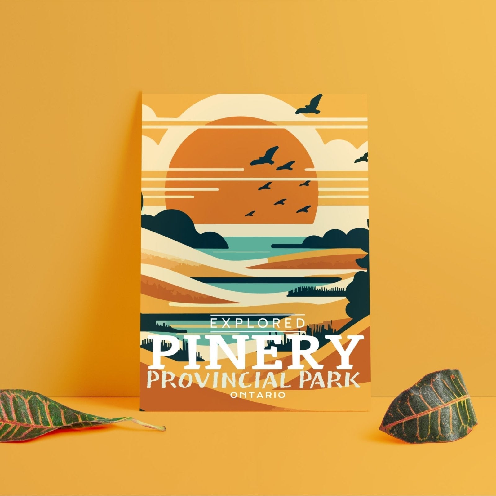 Pinery Ontario Provincial Park 'Explored' Poster