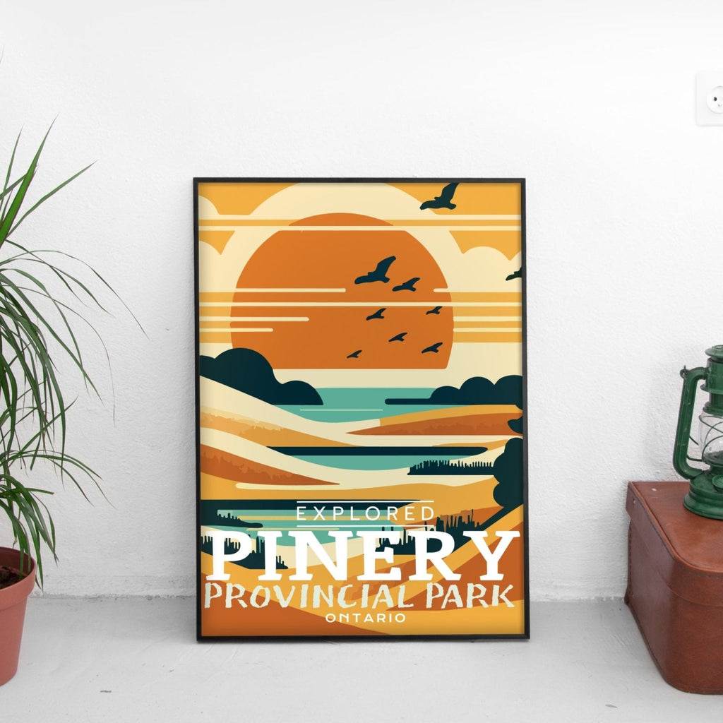 Pinery Ontario Provincial Park 'Explored' Poster