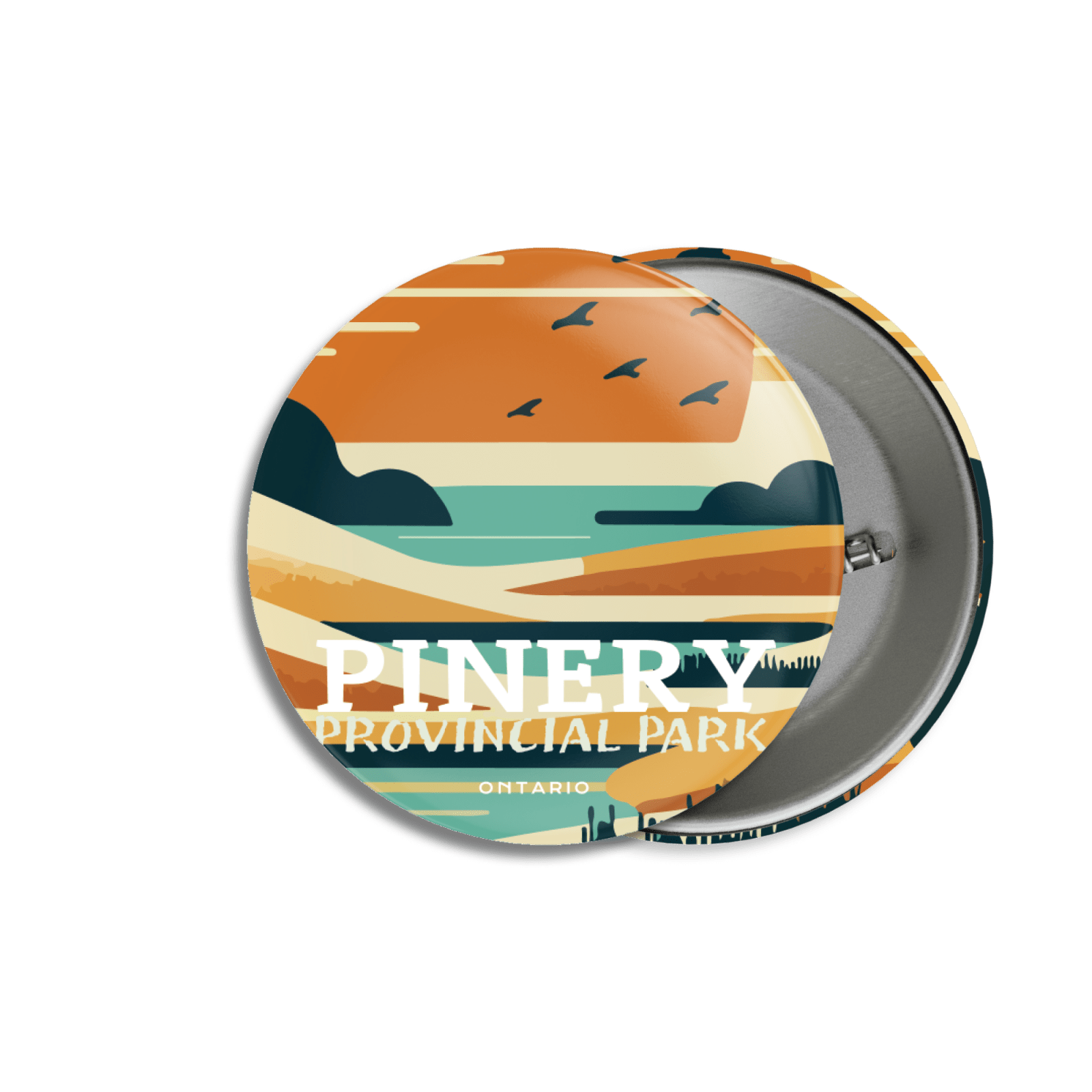 Pinery Provincial Park of Ontario Pinback Button