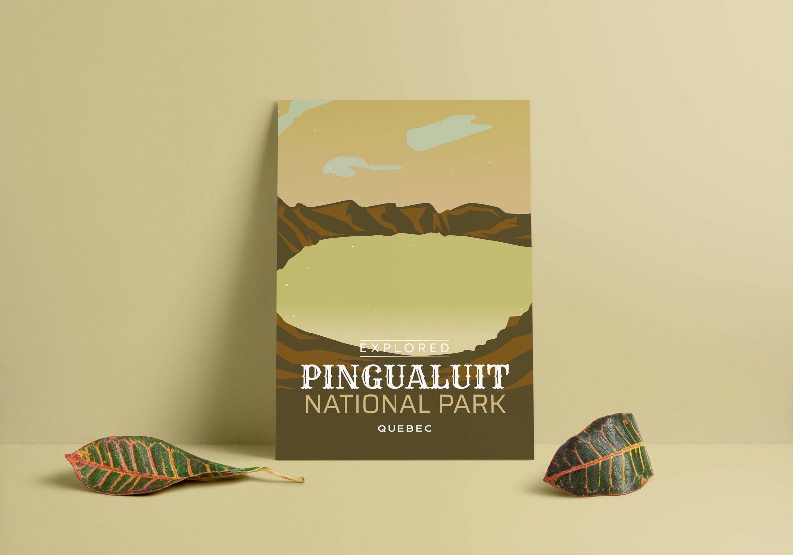 Pingualuit National Park 'Explored' Poster