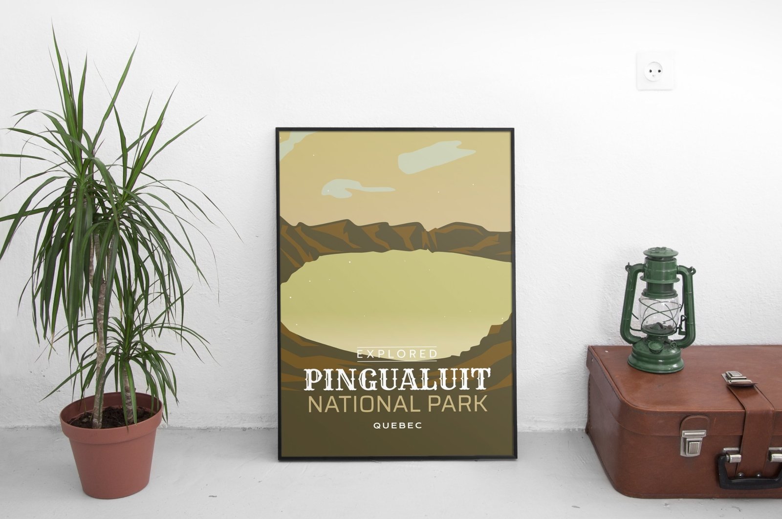 Pingualuit National Park 'Explored' Poster