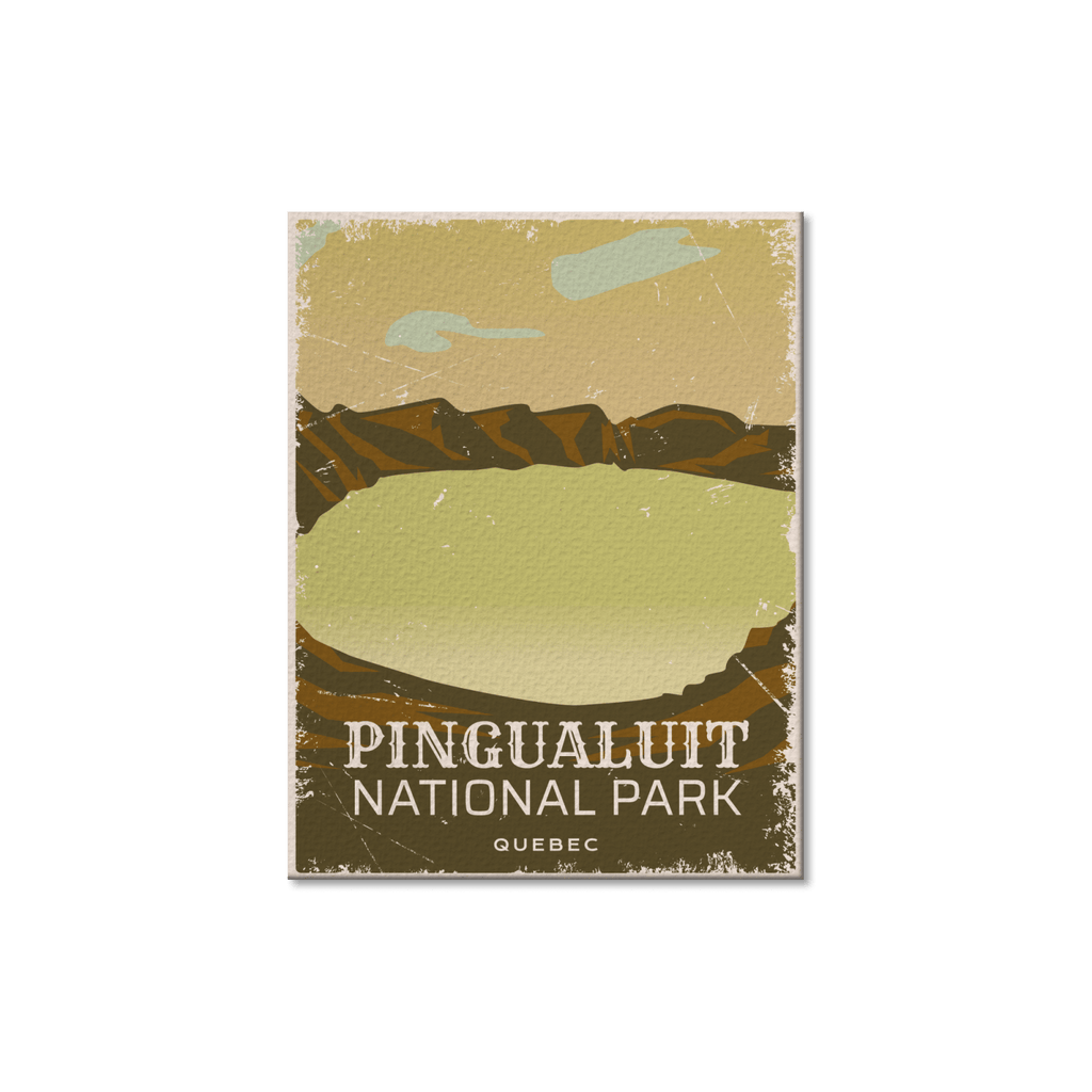Pingualuit Quebec National Park Postcard