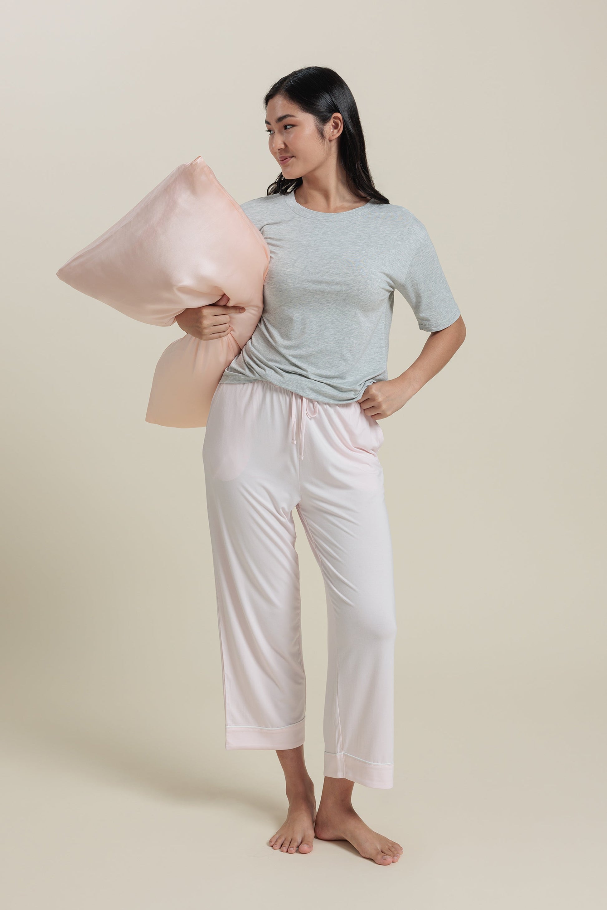 Pantalon de pyjama court en bambou