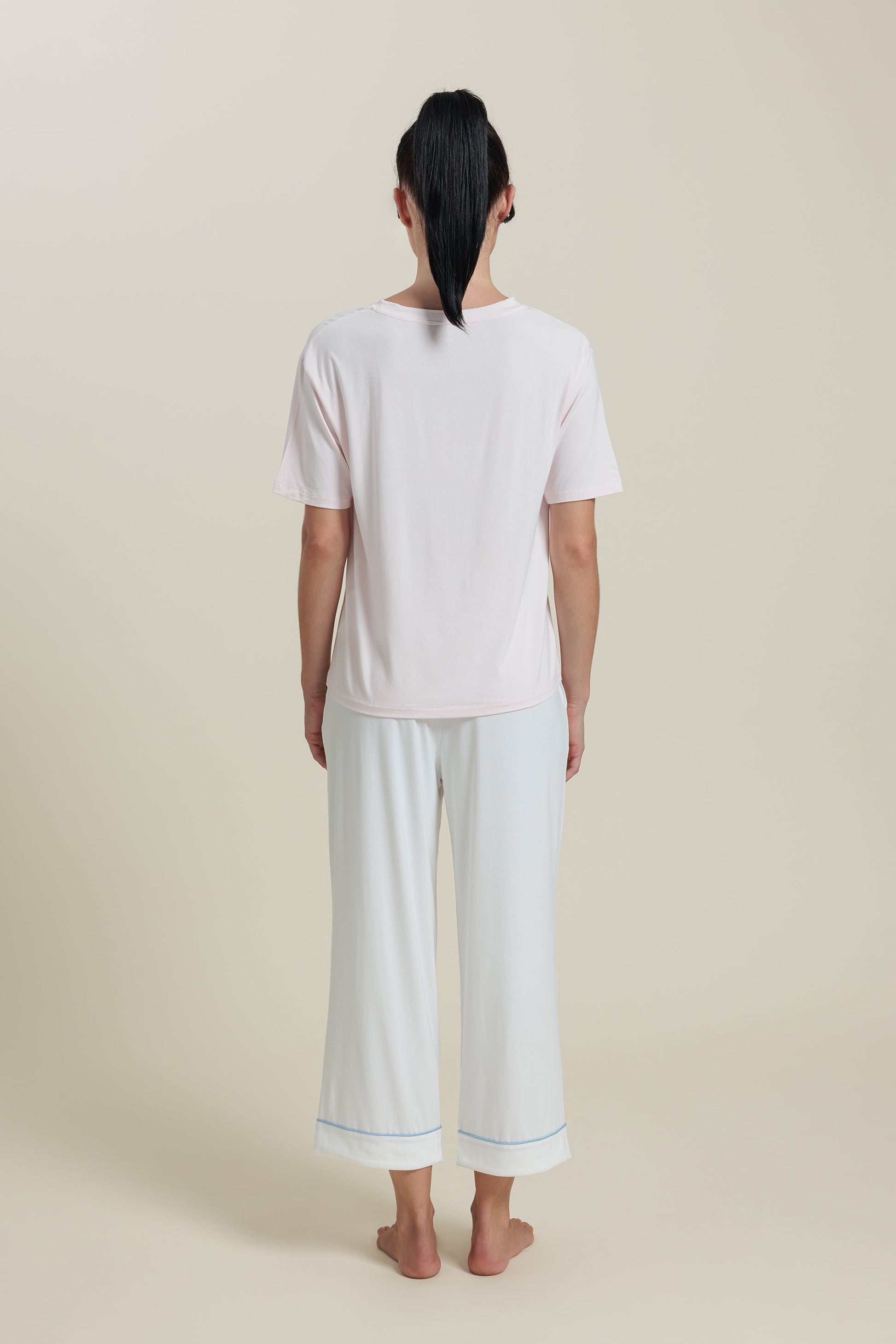 T-shirt à manches courtes en bambou