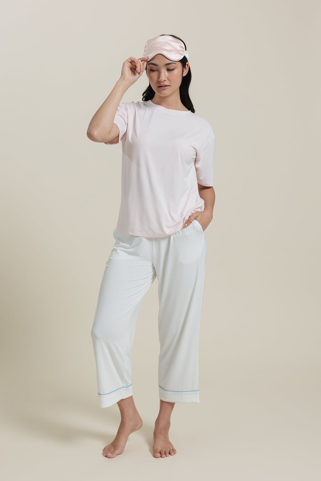 Sleepwear Set <br/>Bamboo T-Shirt & Pants Set