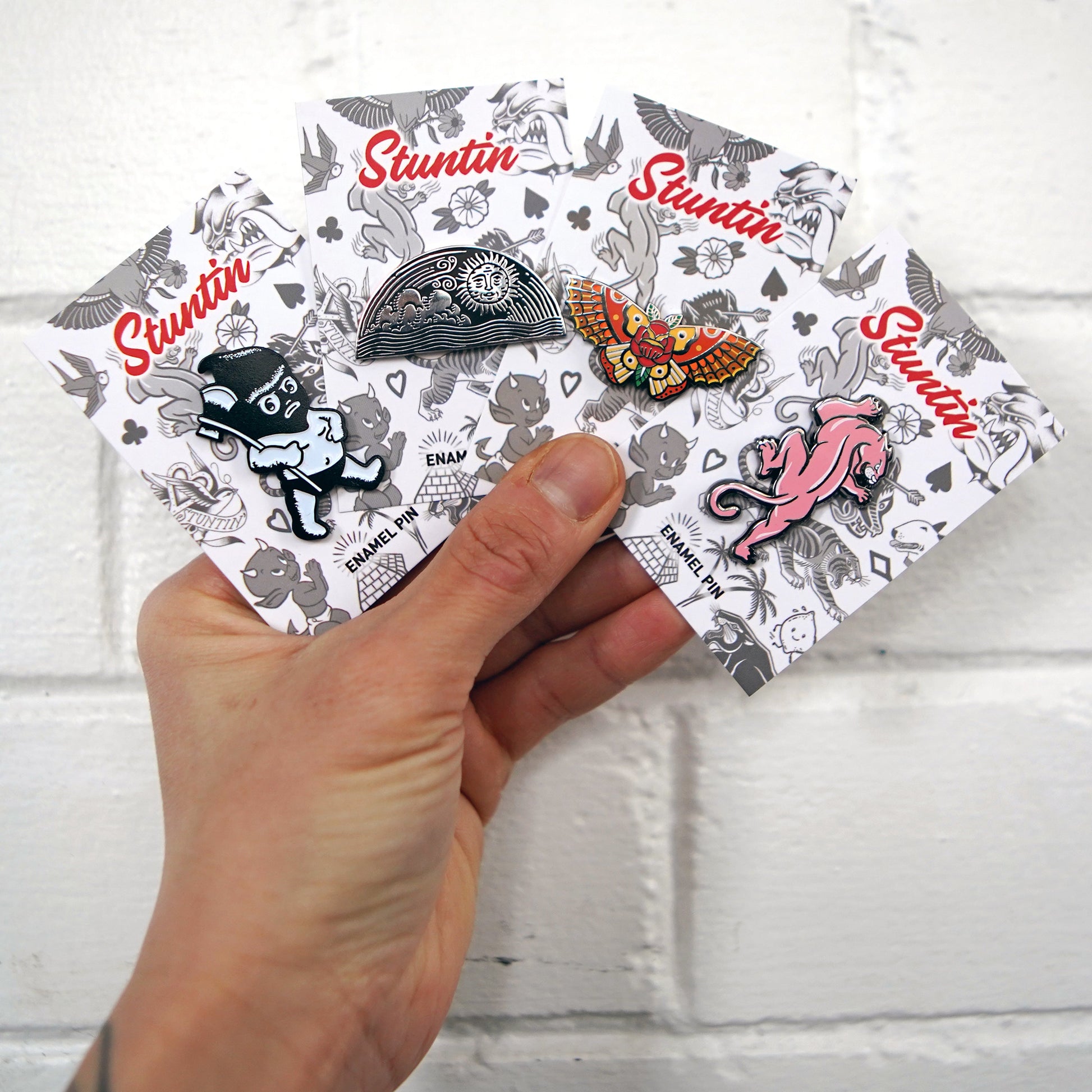 Tiger Enamel Pin