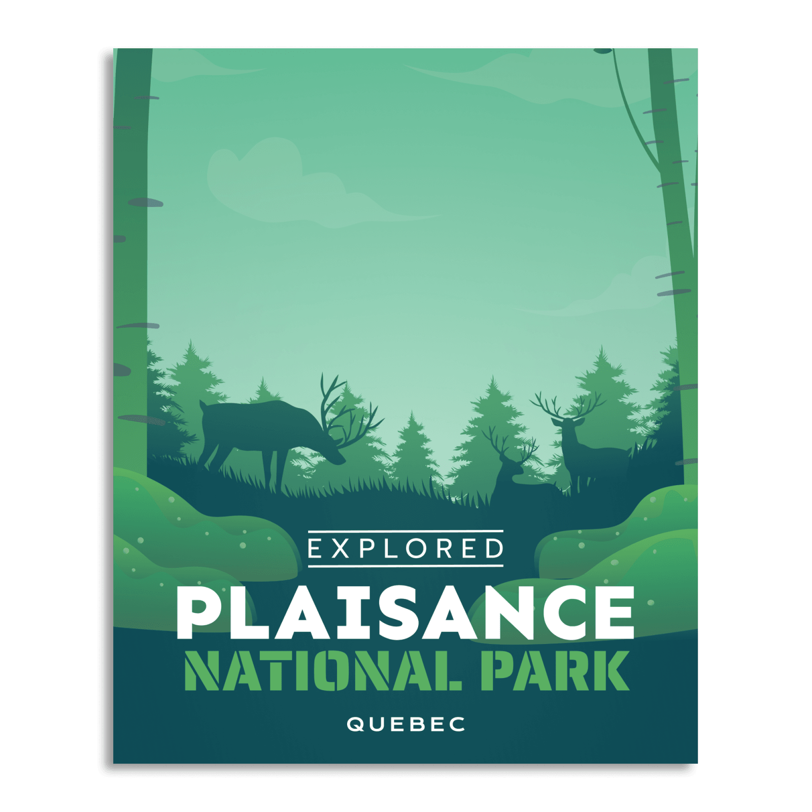 Plaisance National Park 'Explored' Poster