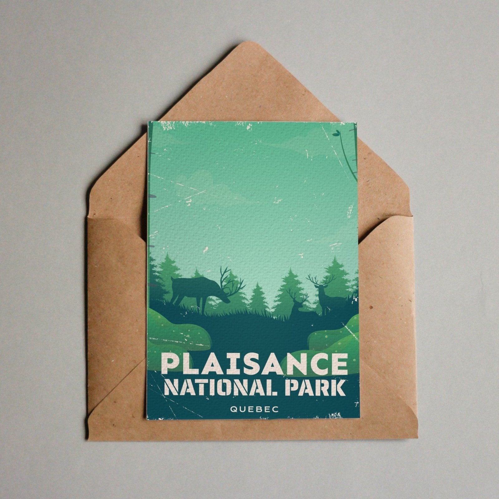 Plaisance Quebec National Park Postcard