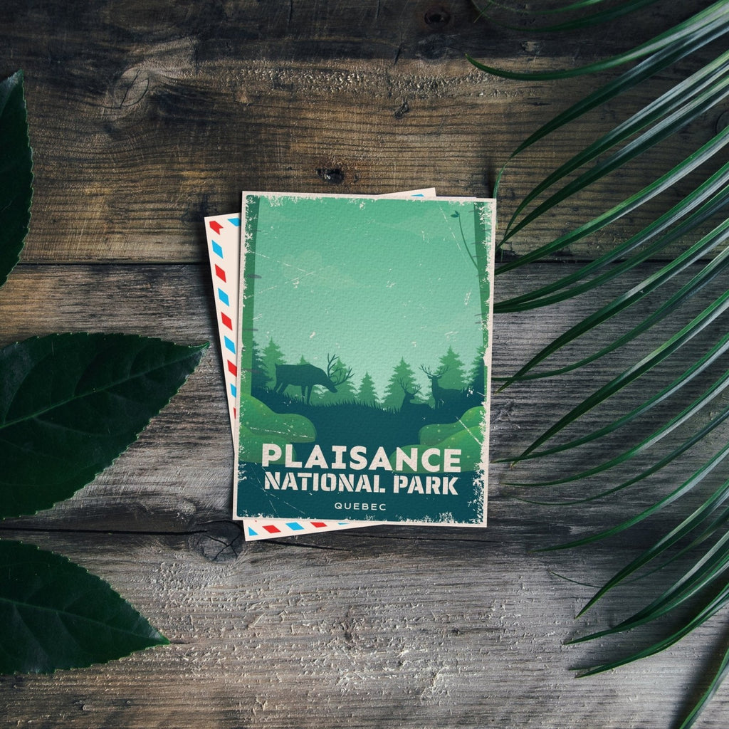 Plaisance Quebec National Park Postcard