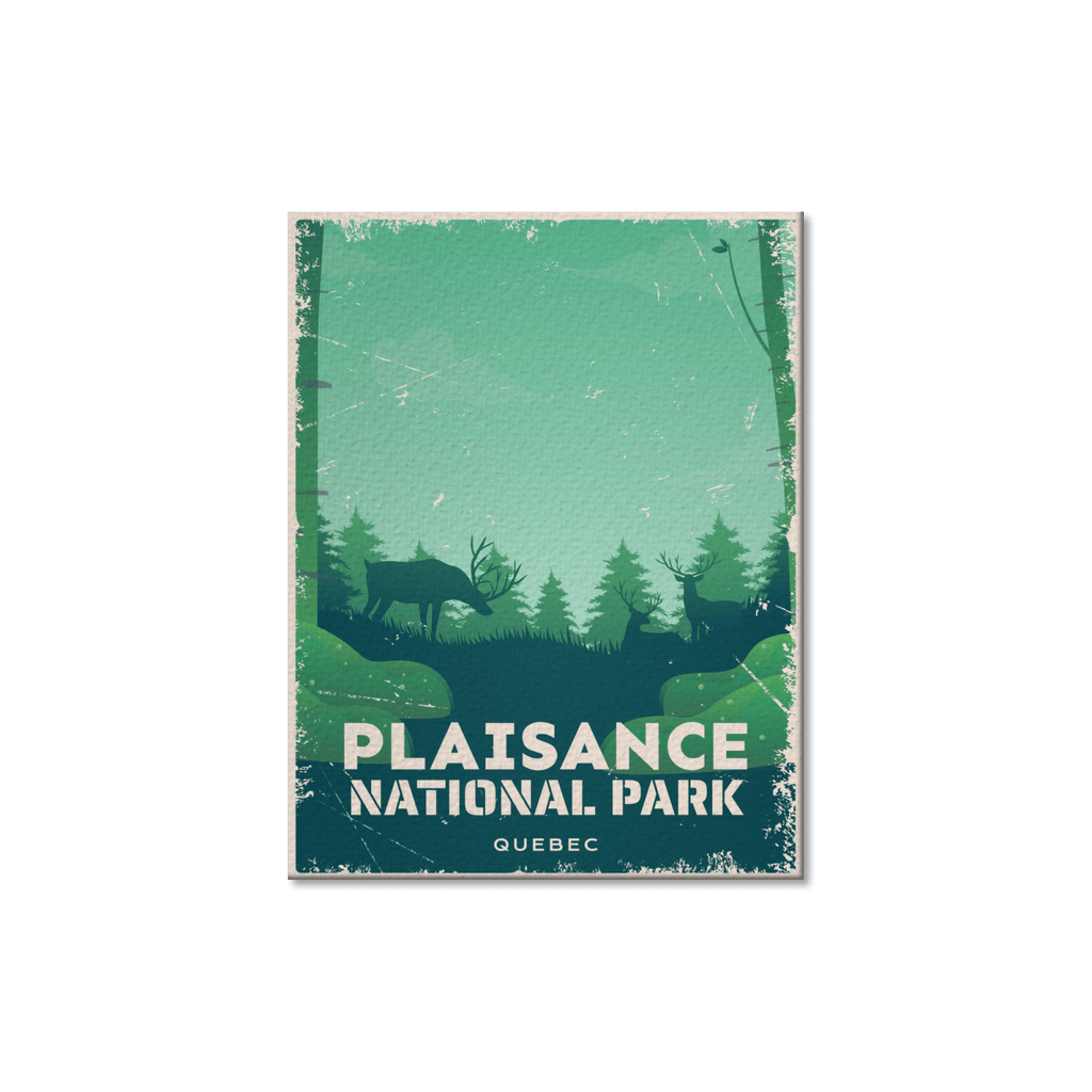 Plaisance Quebec National Park Postcard
