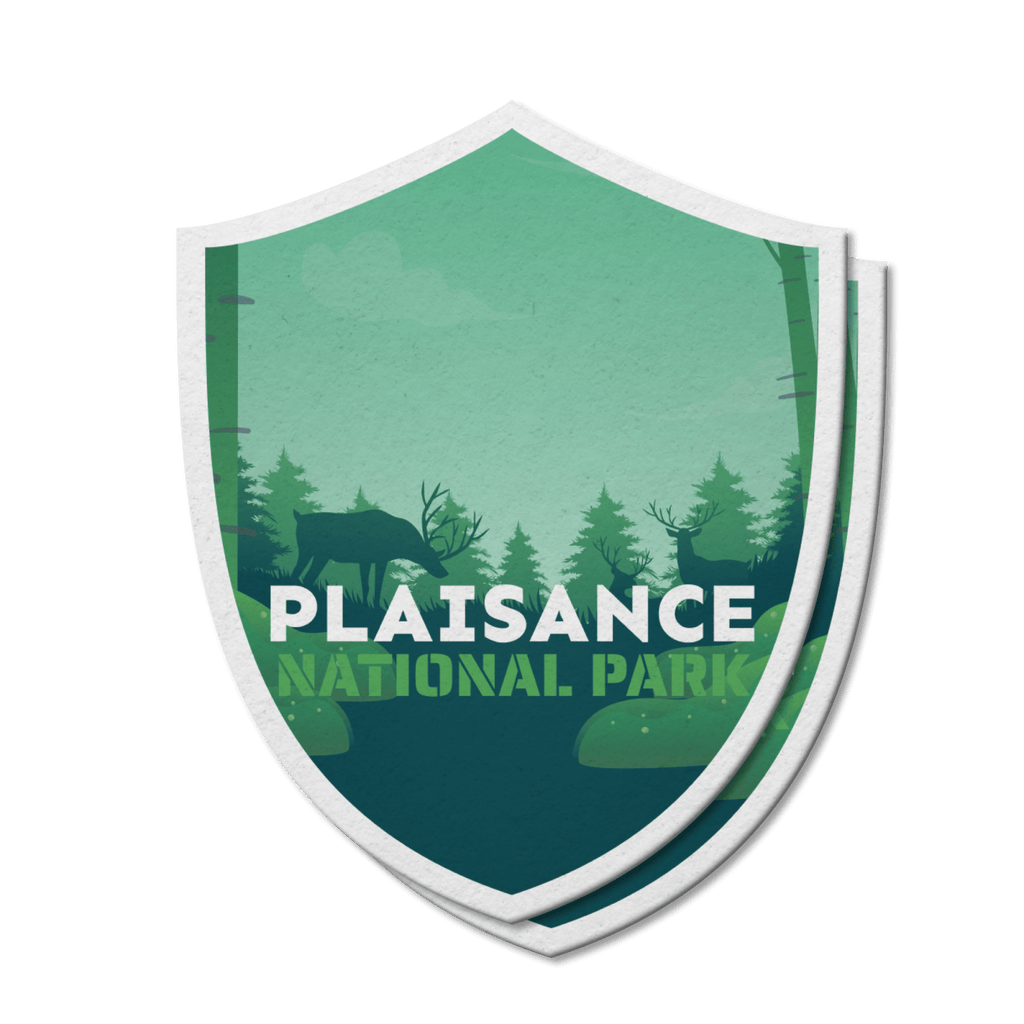 Plaisance Quebec National Park Waterproof Vinyl Sticker