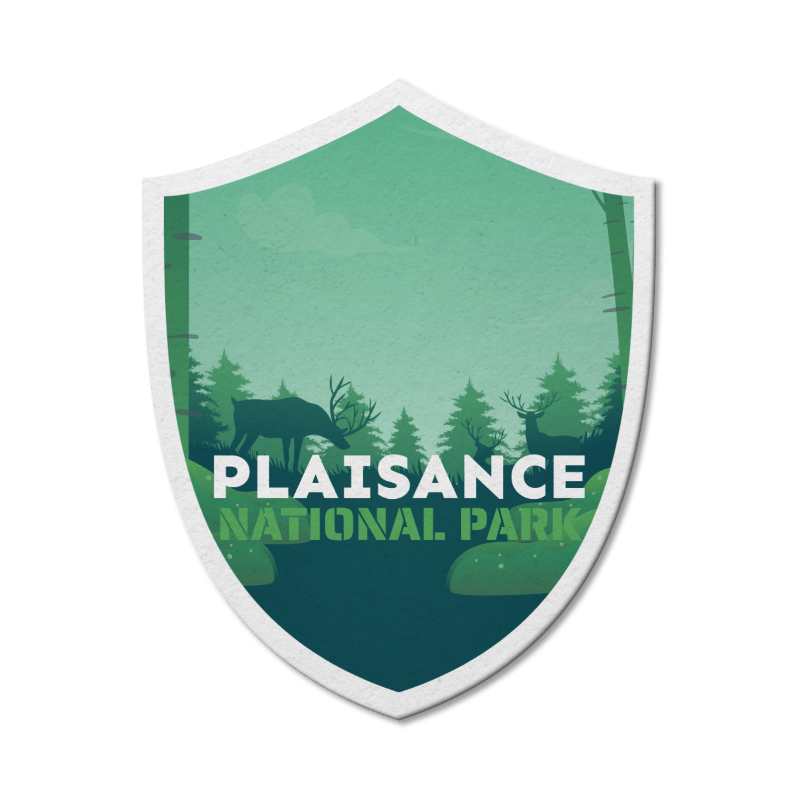 Plaisance Quebec National Park Waterproof Vinyl Sticker