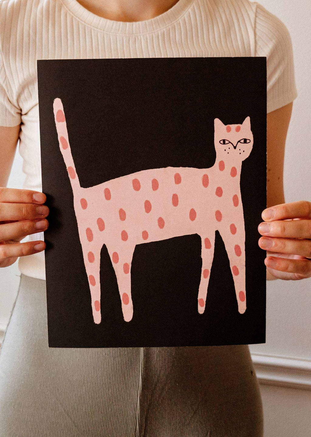 Impression artistique Playful Cat
