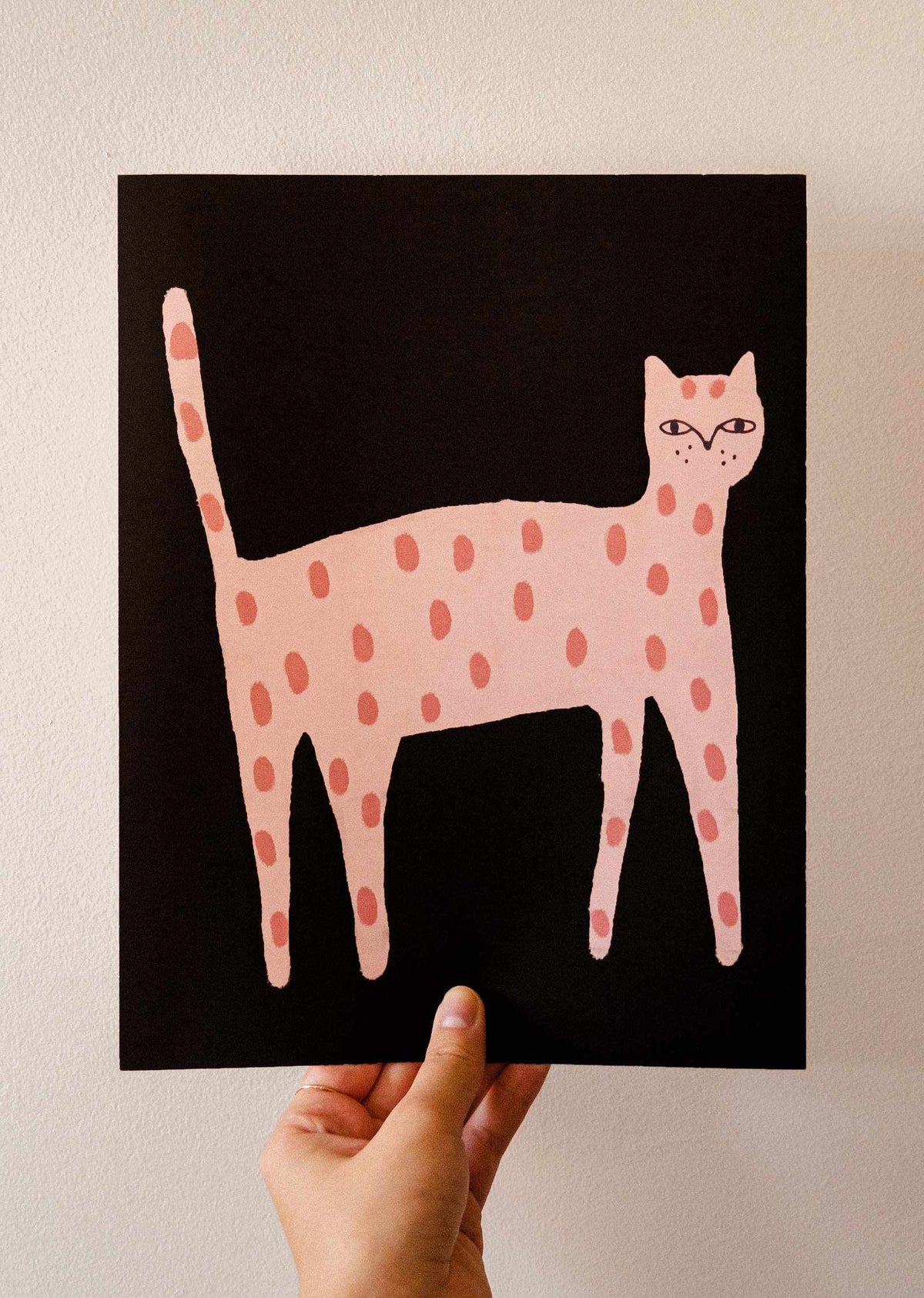 Impression artistique Playful Cat
