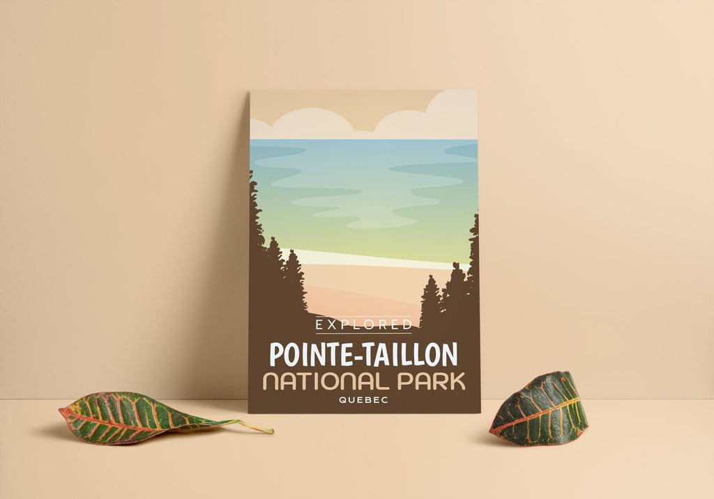 Pointe-Taillon National Park 'Explored' Poster