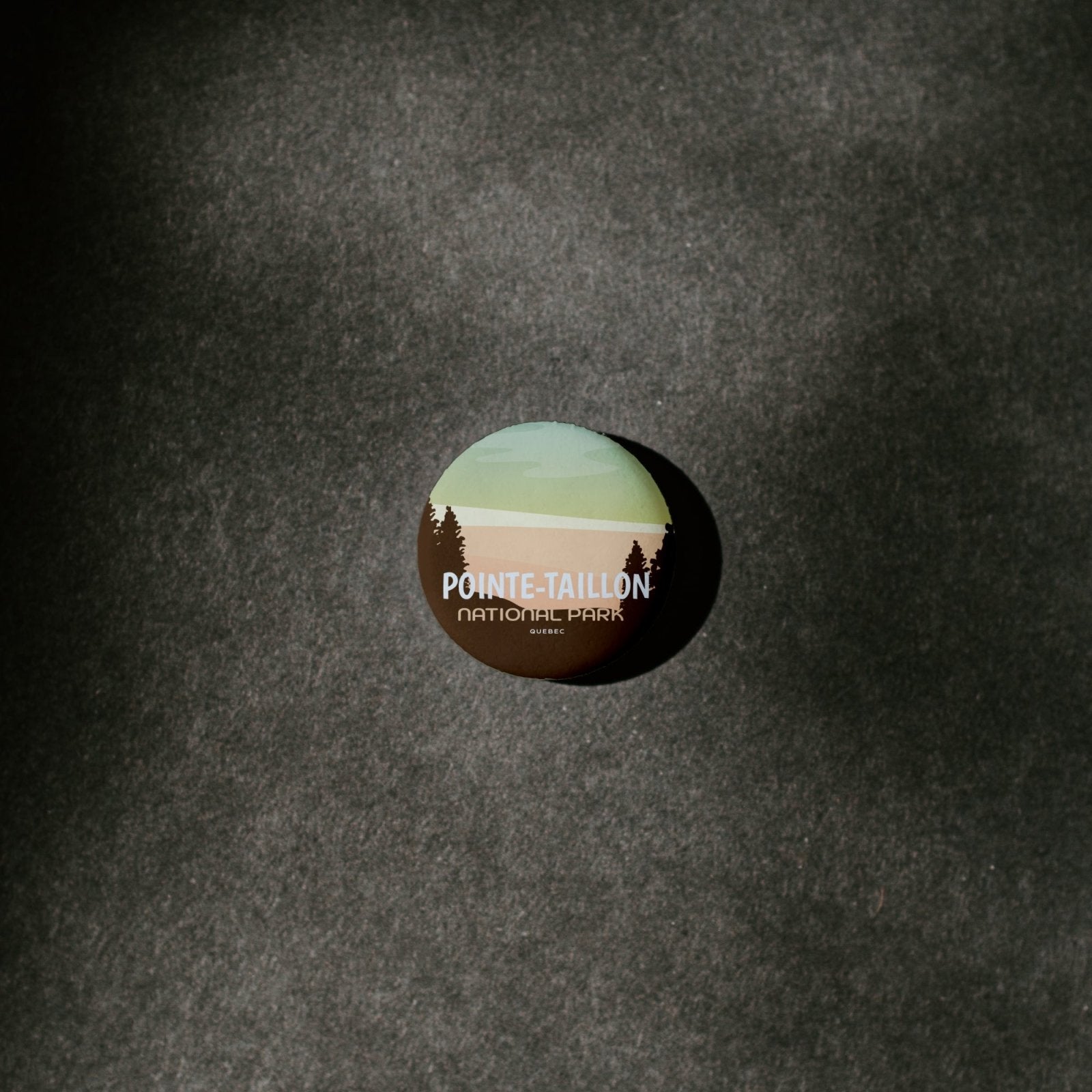 Pointe-Taillon National Park of Quebec Pinback Button