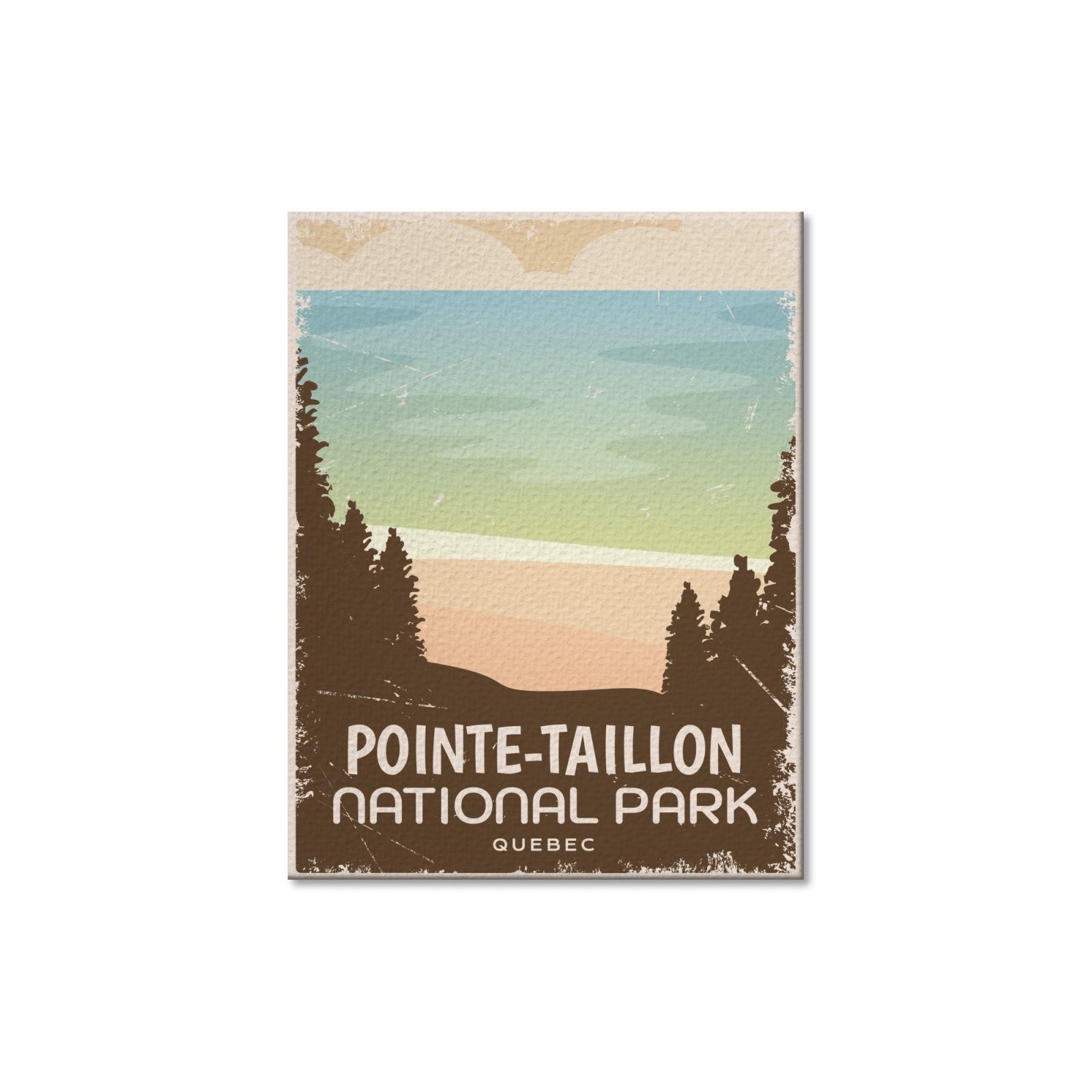 Pointe-Taillon Quebec National Park Postcard