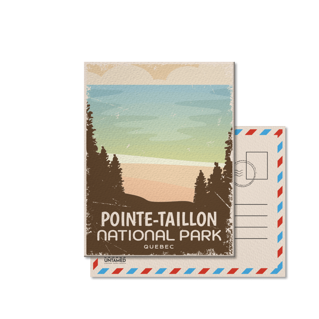 Pointe-Taillon Quebec National Park Postcard