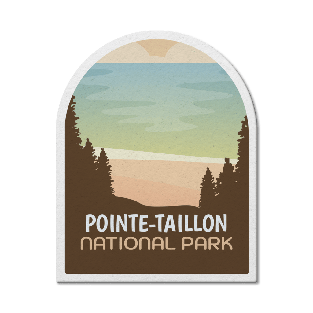 Pointe-Taillon Quebec National Park Waterproof Vinyl Sticker