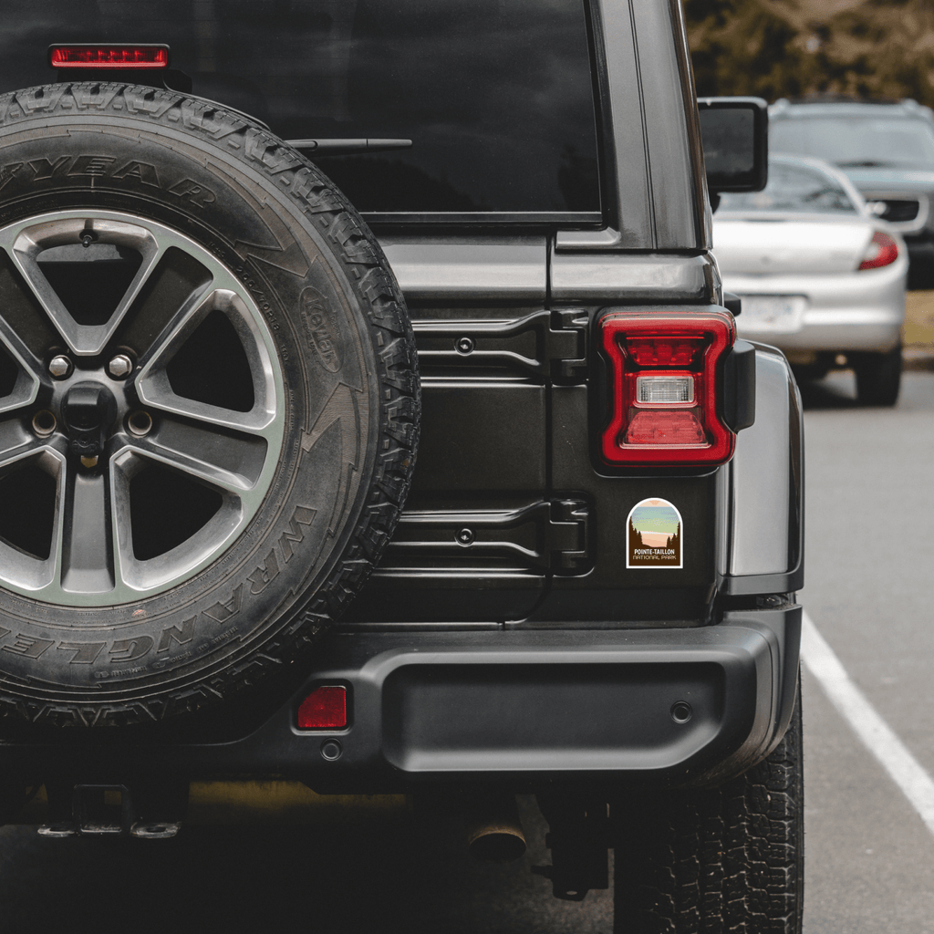 Pointe-Taillon Quebec National Park Waterproof Vinyl Sticker