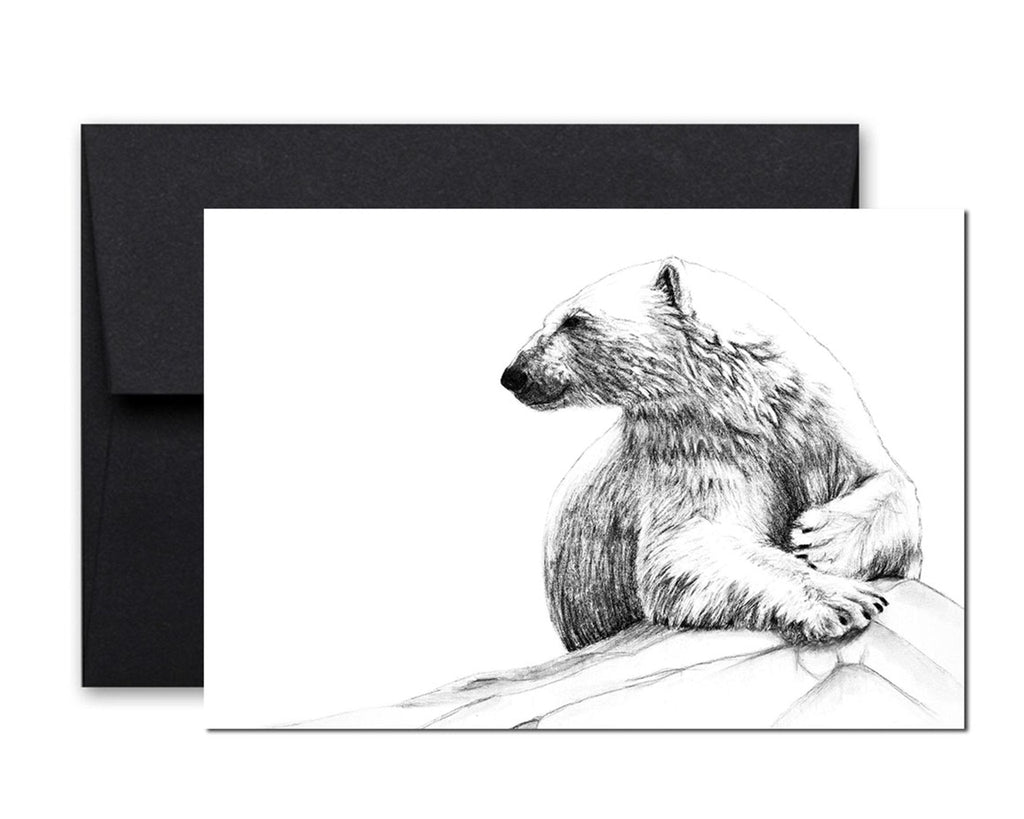 Polar Bear Smiling Greeting Card