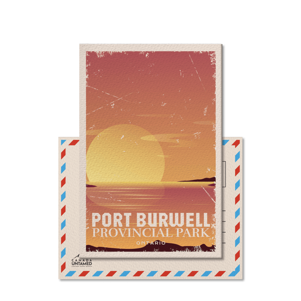 Port Burwell Ontario Provincial Park Postcard, Canada Parks