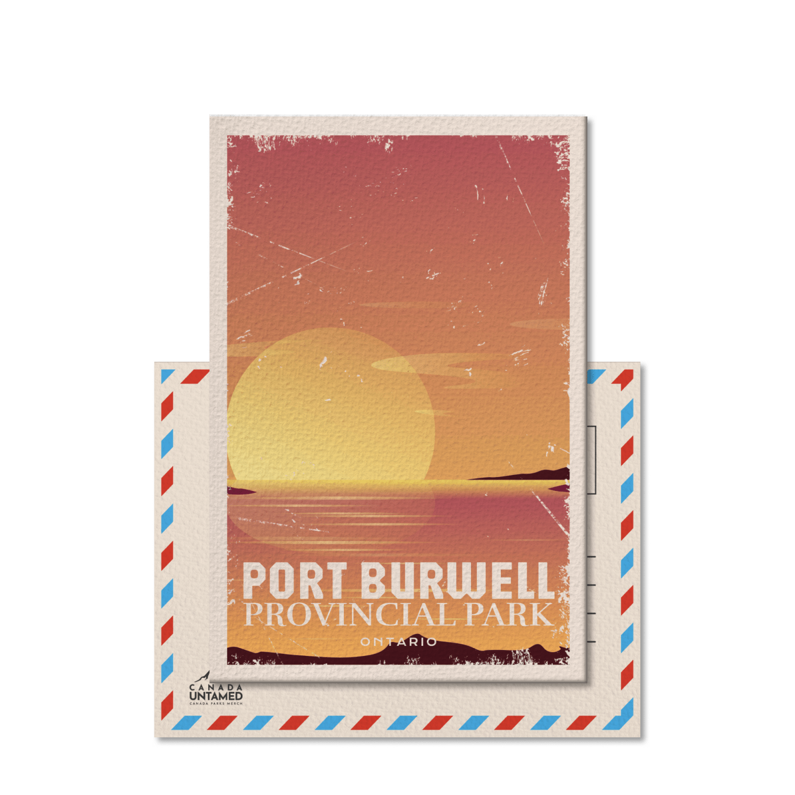 Port Burwell Ontario Provincial Park Postcard, Canada Parks
