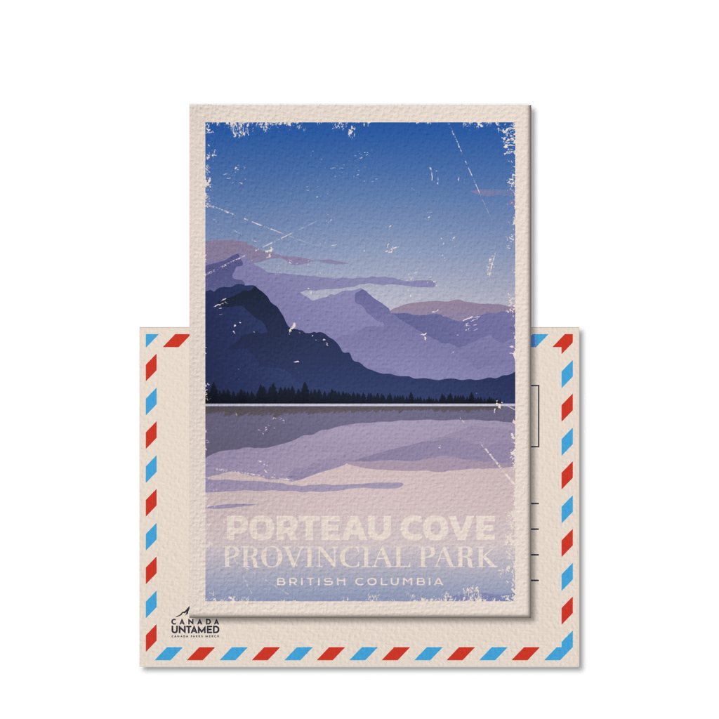 Porteau Cove British Columbia Provincial Park Postcard, Canada Parks