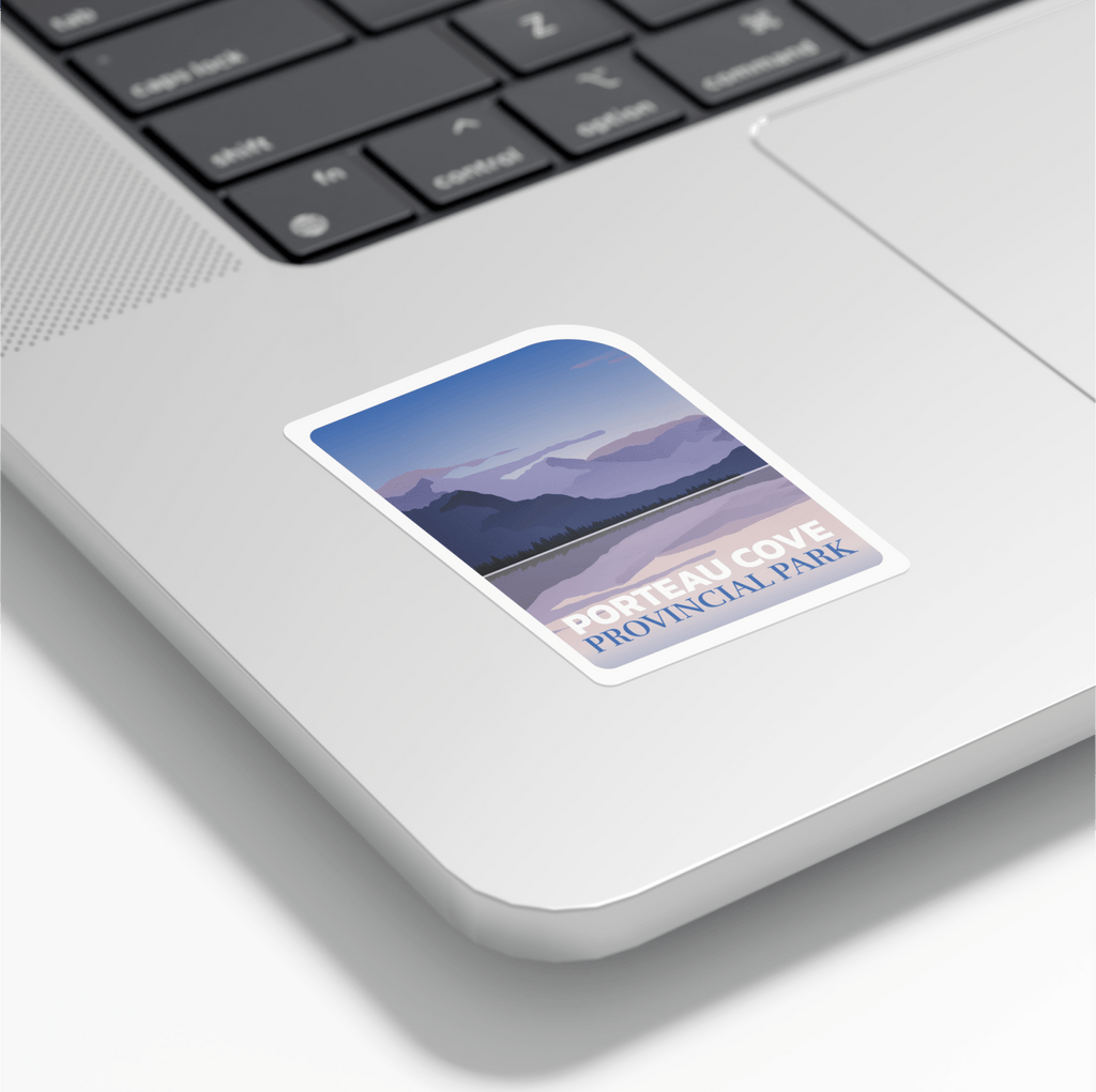 Porteau Cove British Columbia Provincial Park Waterproof Vinyl Sticker, Canada Parks