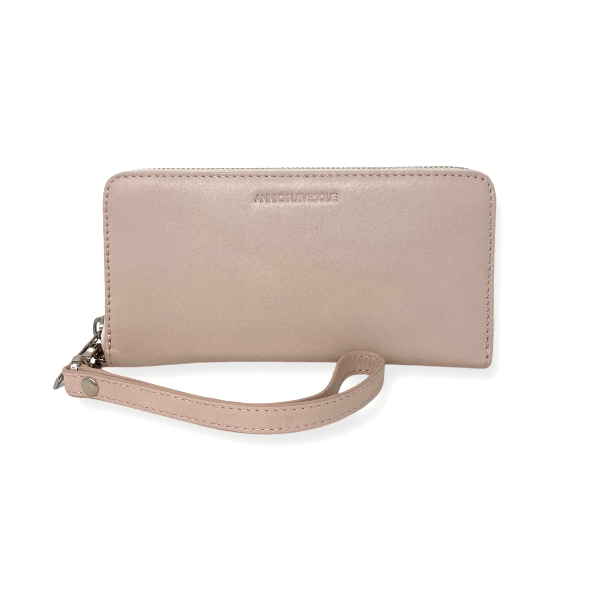 Genuine Leather Wallet Rose Blush, Carla