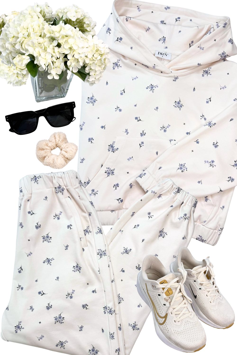 Posie Luxeflow - Soft Everyday Leisure Set 2PC In Floral
