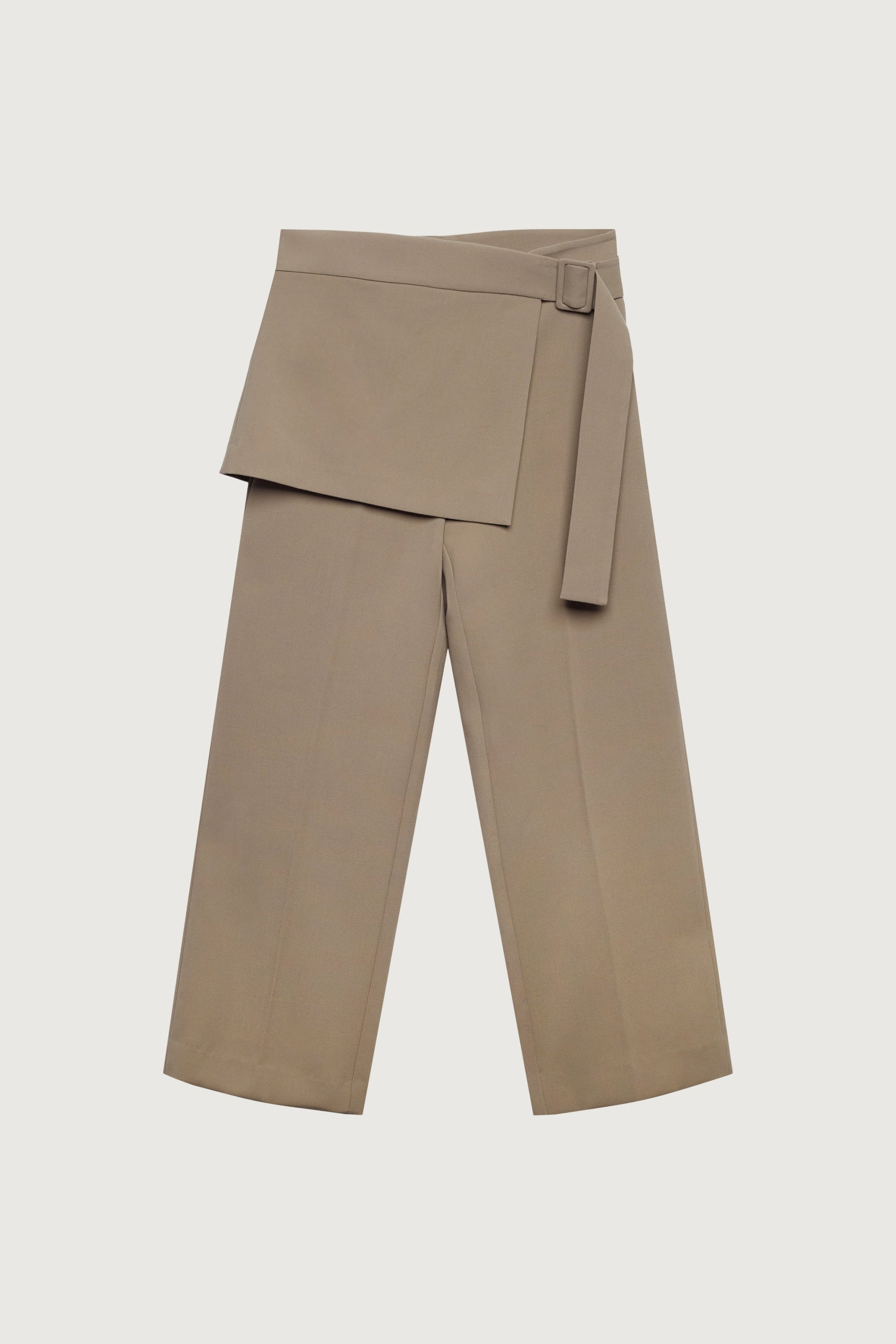 PANTALON DE COSTUME À SUPERPOSITION JUPE