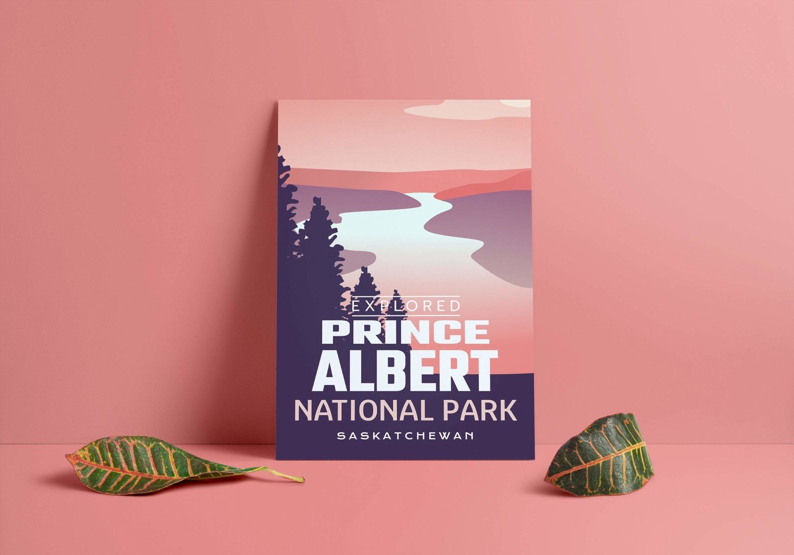 Prince Albert National Park 'Explored' Poster