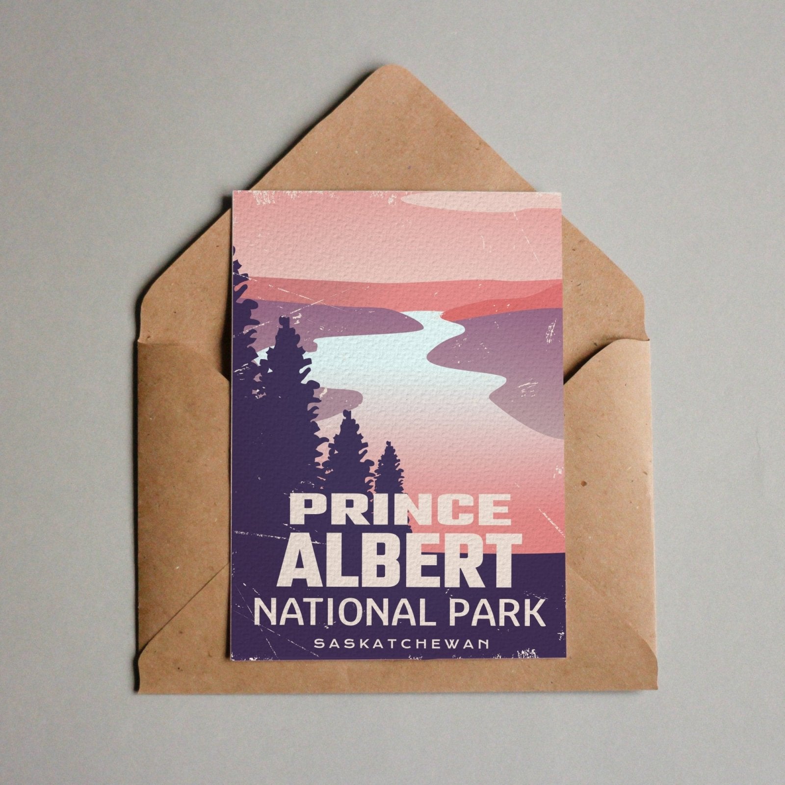 Prince Albert National Park of Canada Postcard