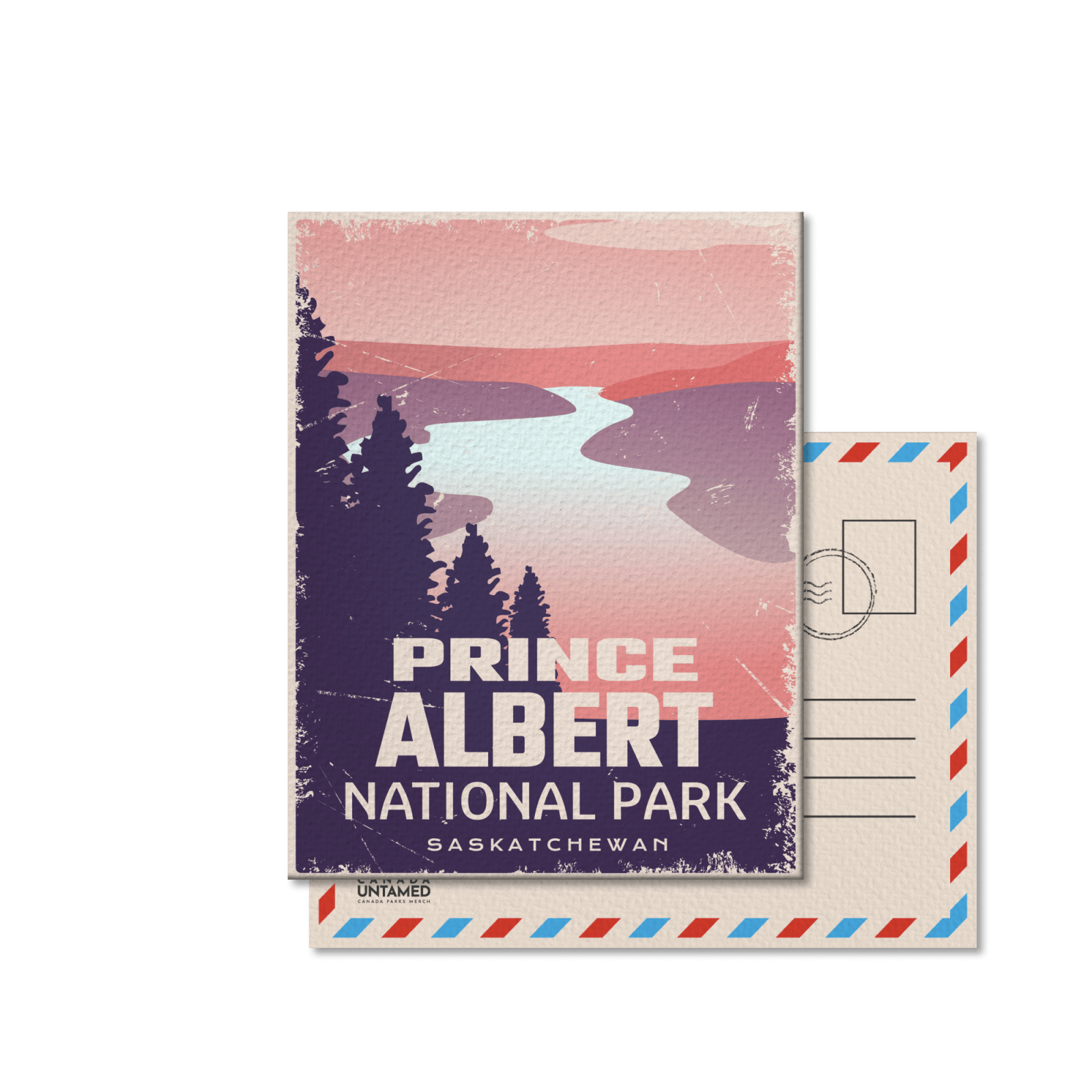 Prince Albert National Park of Canada Postcard
