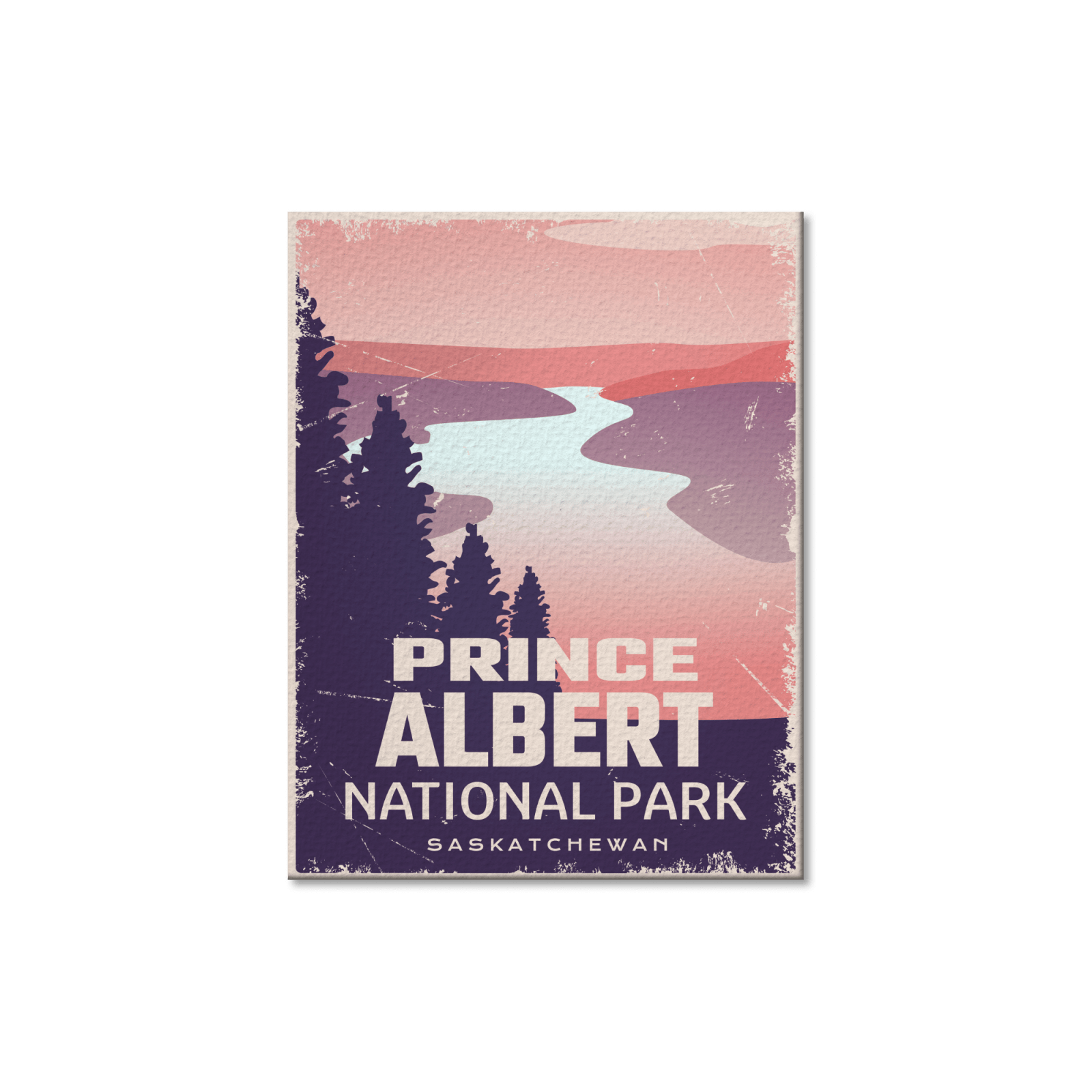 Prince Albert National Park of Canada Postcard