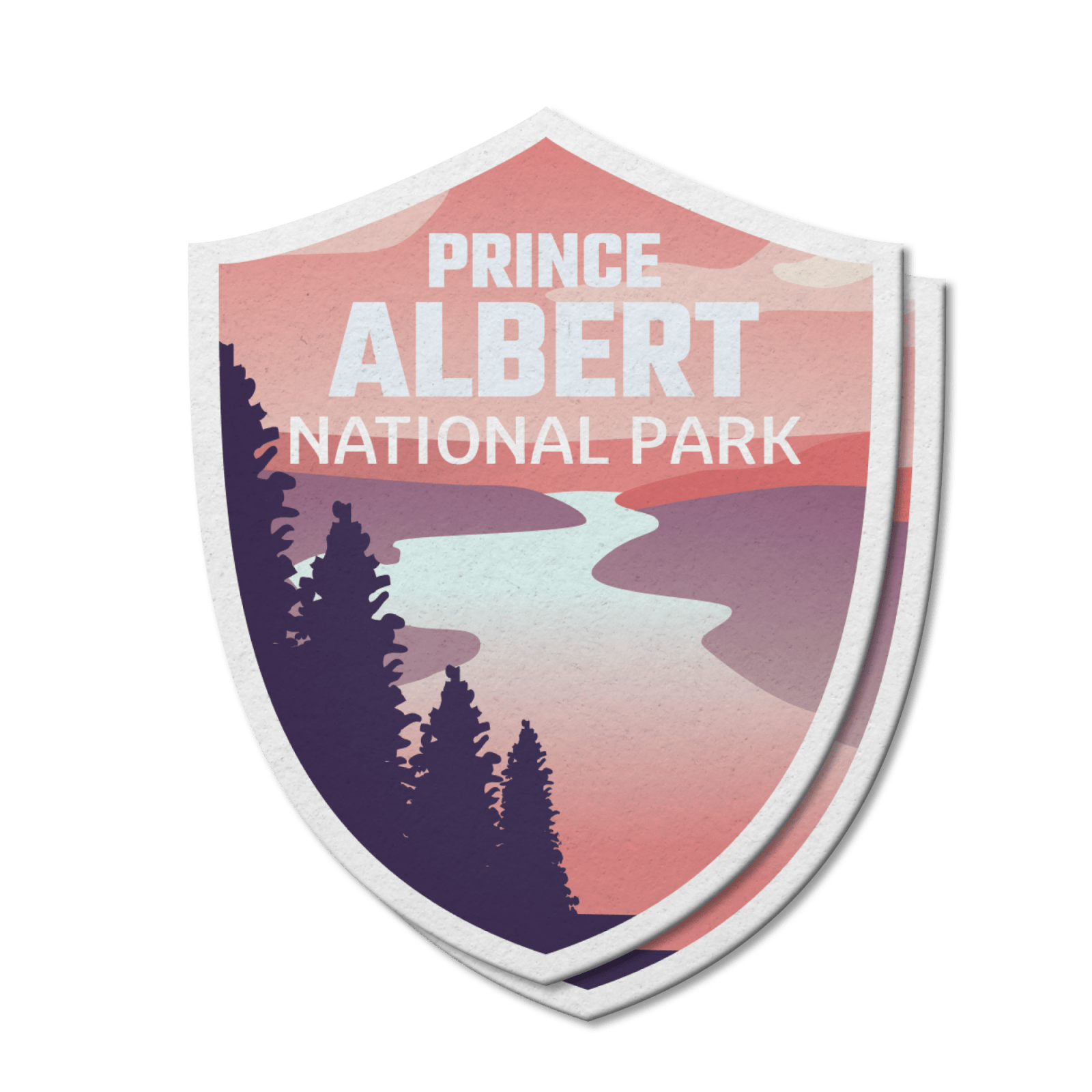 Prince Albert National Park of Canada Waterproof Vinyl Sticker