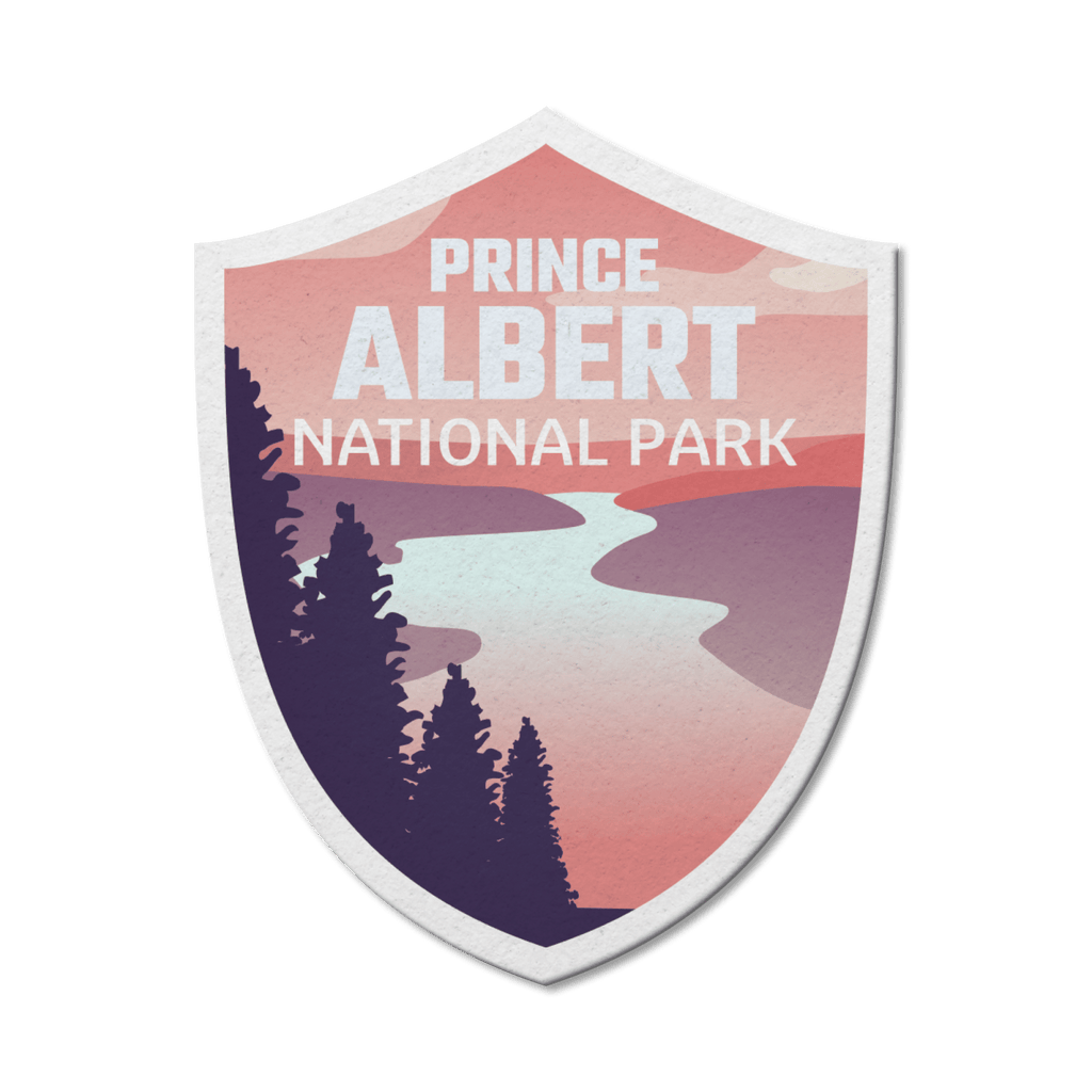 Prince Albert National Park of Canada Waterproof Vinyl Sticker
